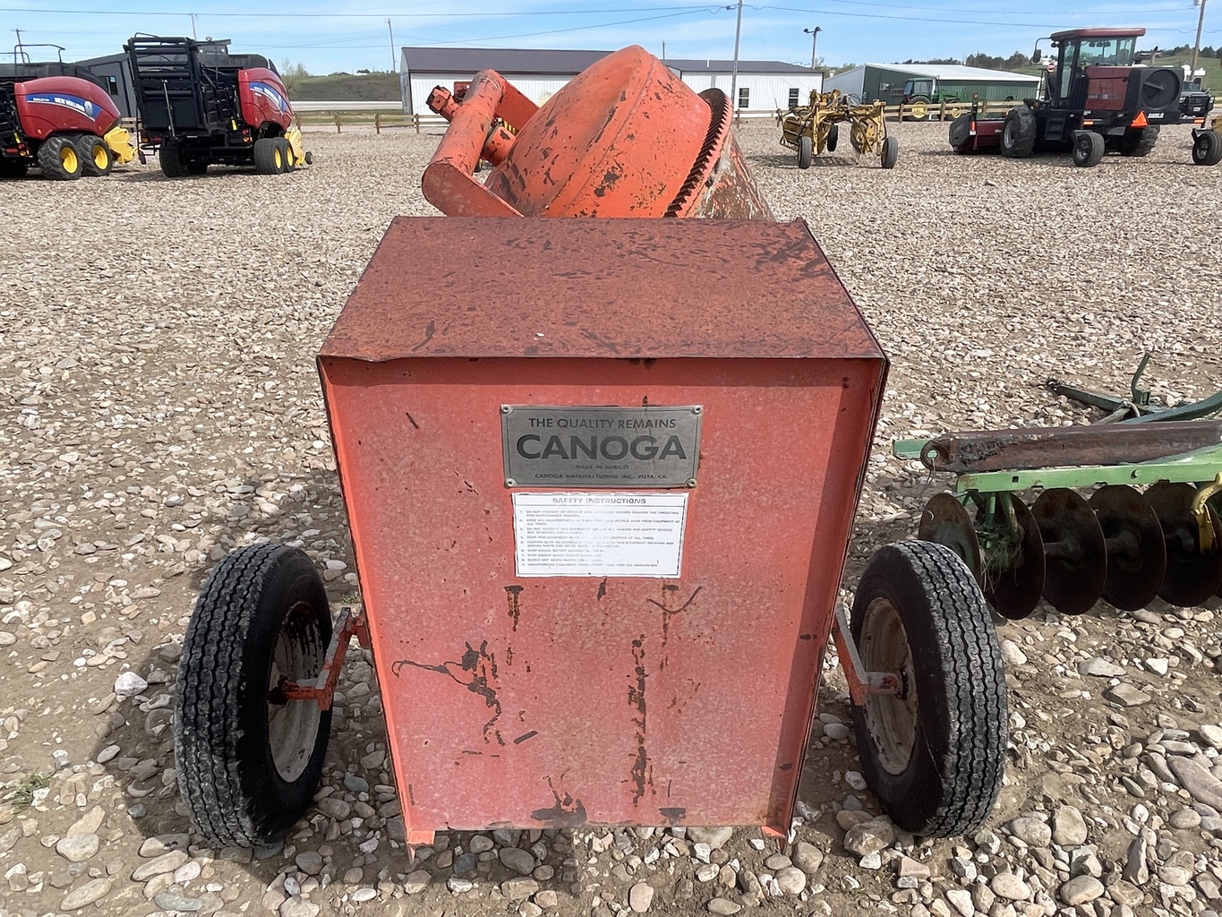 American Ag Video Auction Lot 2934122 Canoga Cement Mixer.