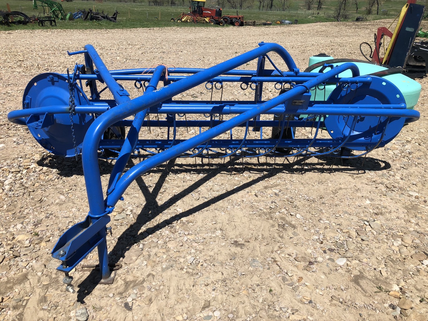 Lot 5657107 FORD SIDE DELIVERY RAKE. OnsiteBelle Fourche SD AMERICAN AG ANNUAL SUMMER HAY