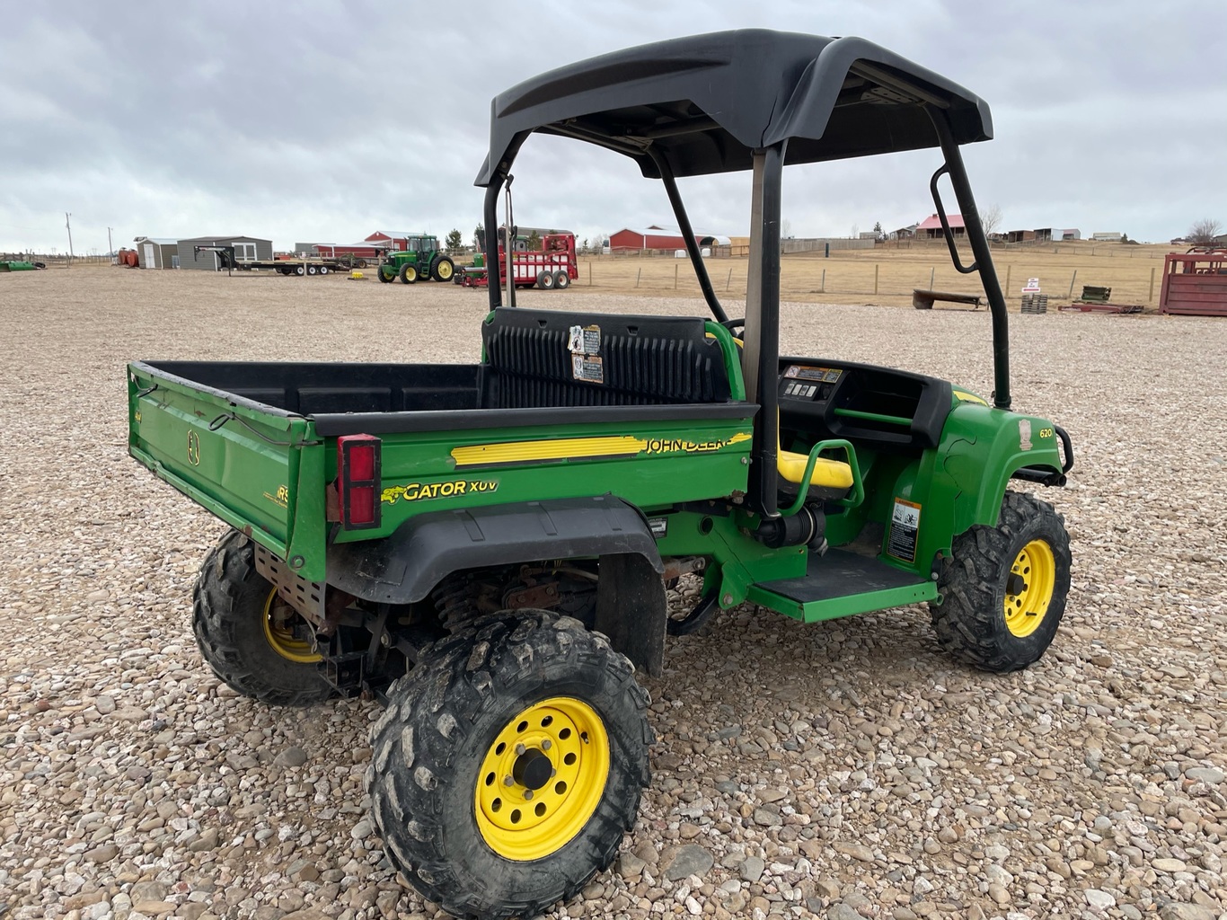 American Ag Video Auction Lot 50001514 JD 620I Gator 4x4.