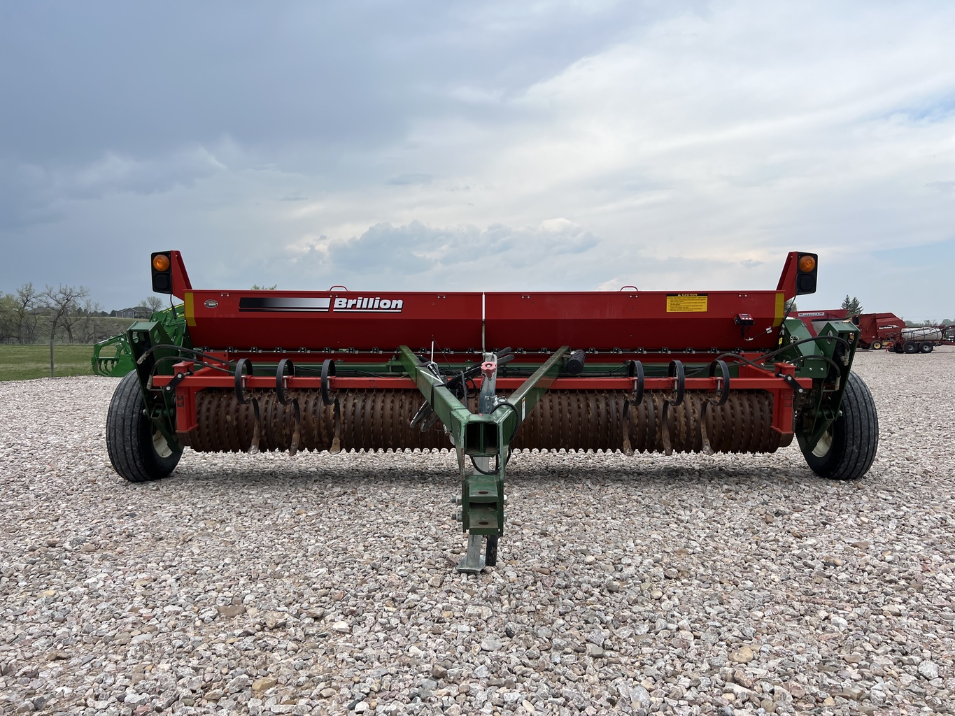 Lot 3019 Brillion SS12 Seed Drill. OnsiteBelle Fourche, SD American