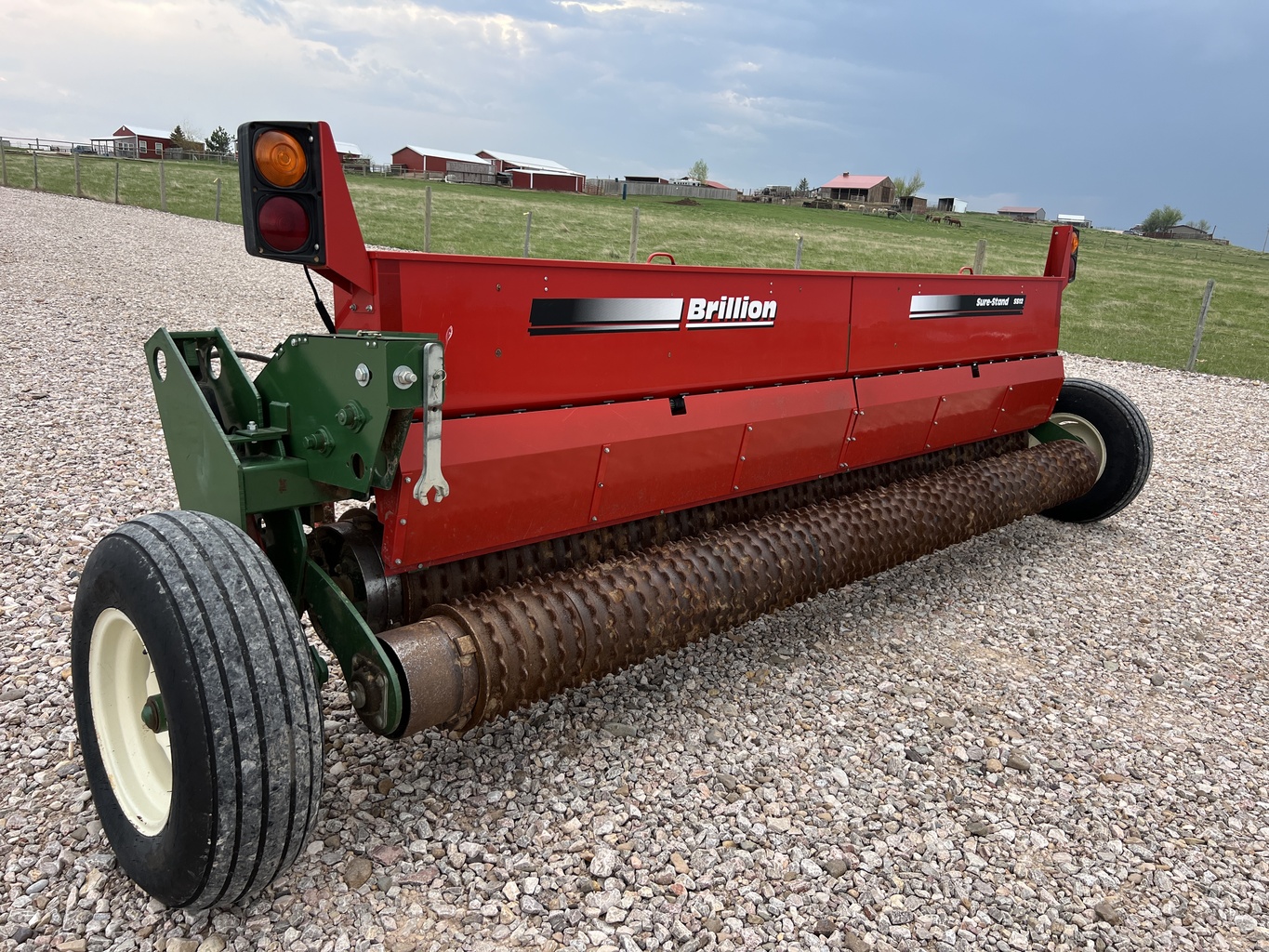 Lot 3019 Brillion SS12 Seed Drill. OnsiteBelle Fourche, SD American
