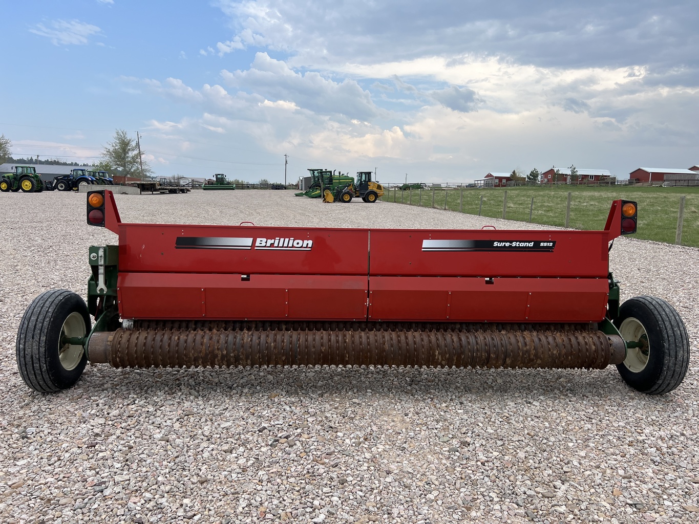 Lot 3019 Brillion SS12 Seed Drill. OnsiteBelle Fourche, SD American