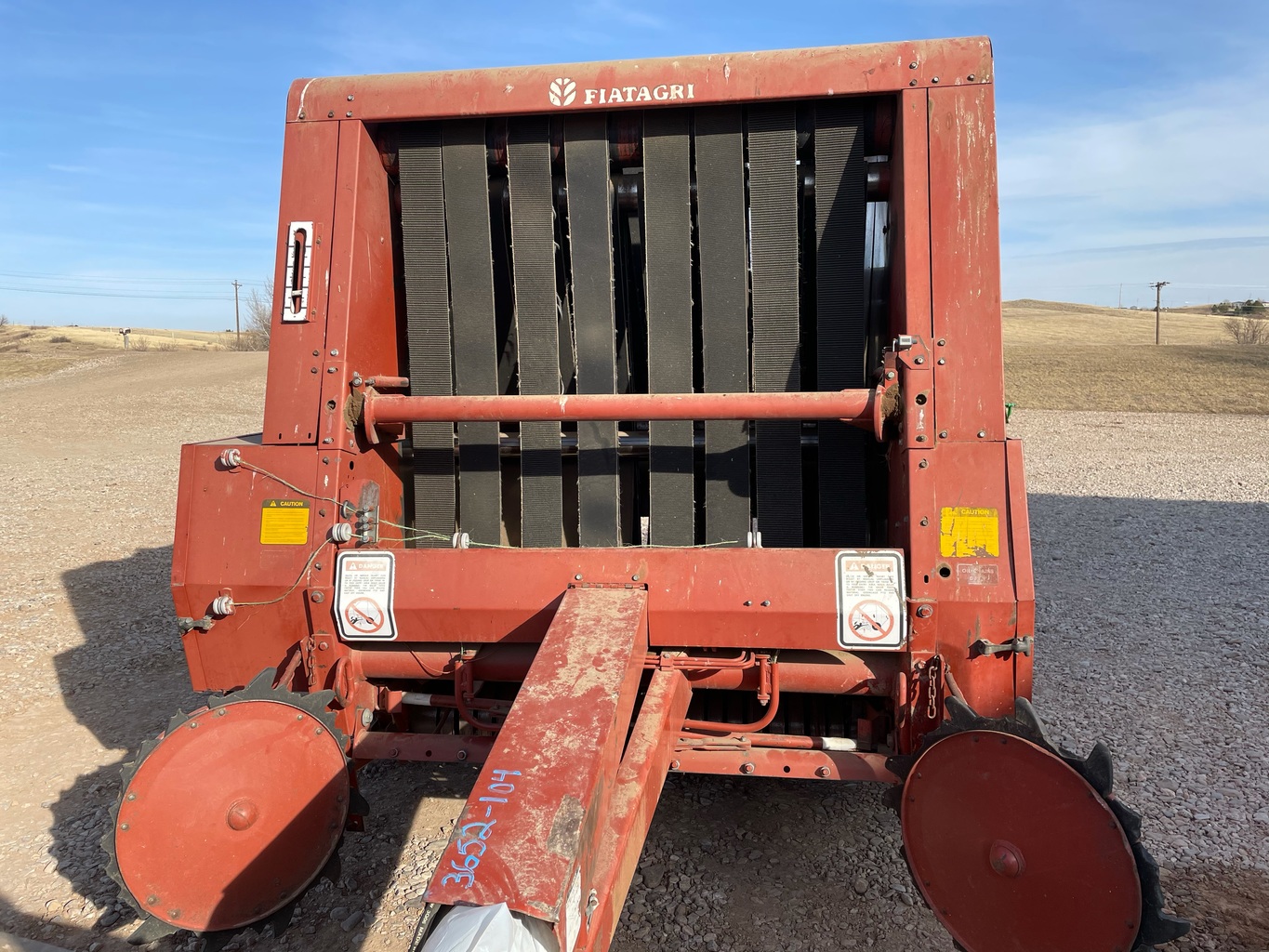 American Ag Video Auction Lot 3652104 '87 Hesston 5585 Round