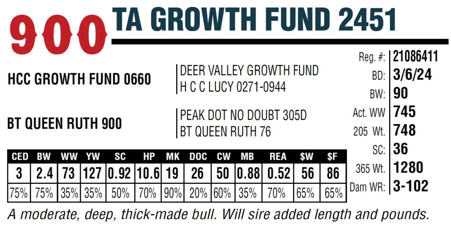 Lot 900: Thompson Angus - Annual Production Sale | DVAuction