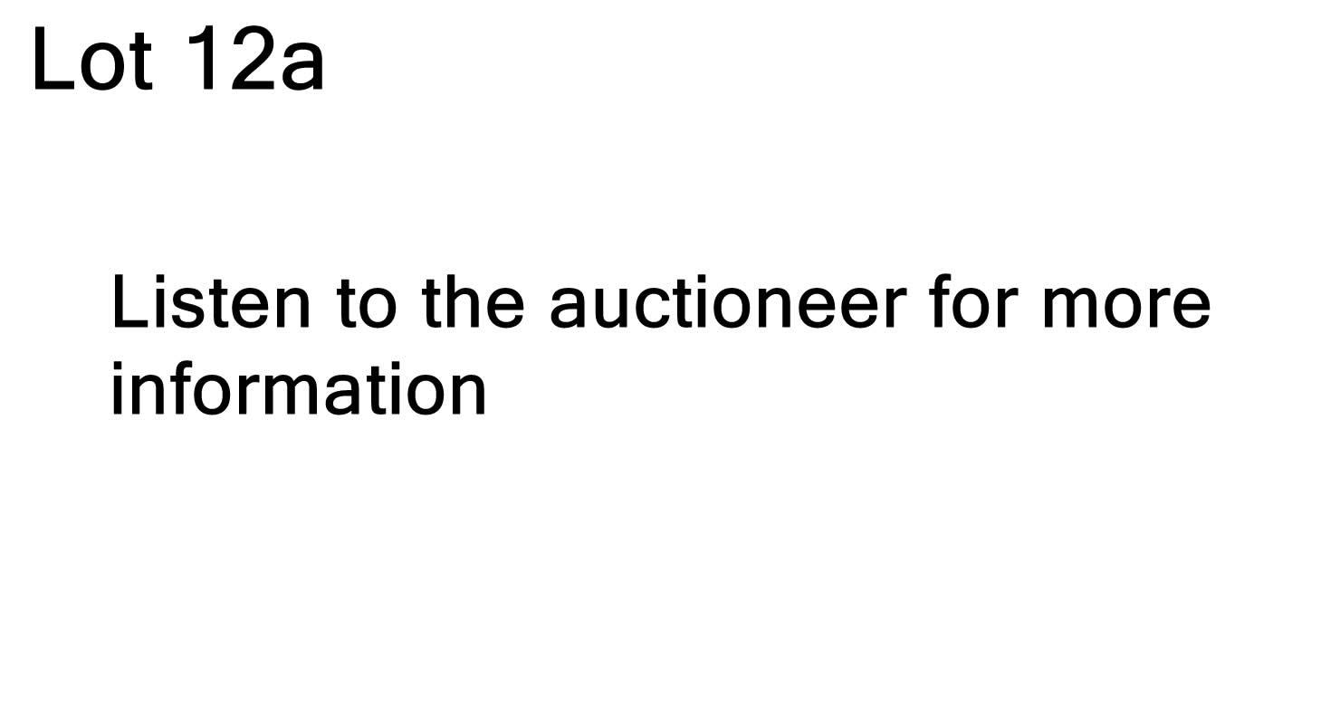 DVAuction Lot 12a Anderson Livestock Auction 1st Annual Fall